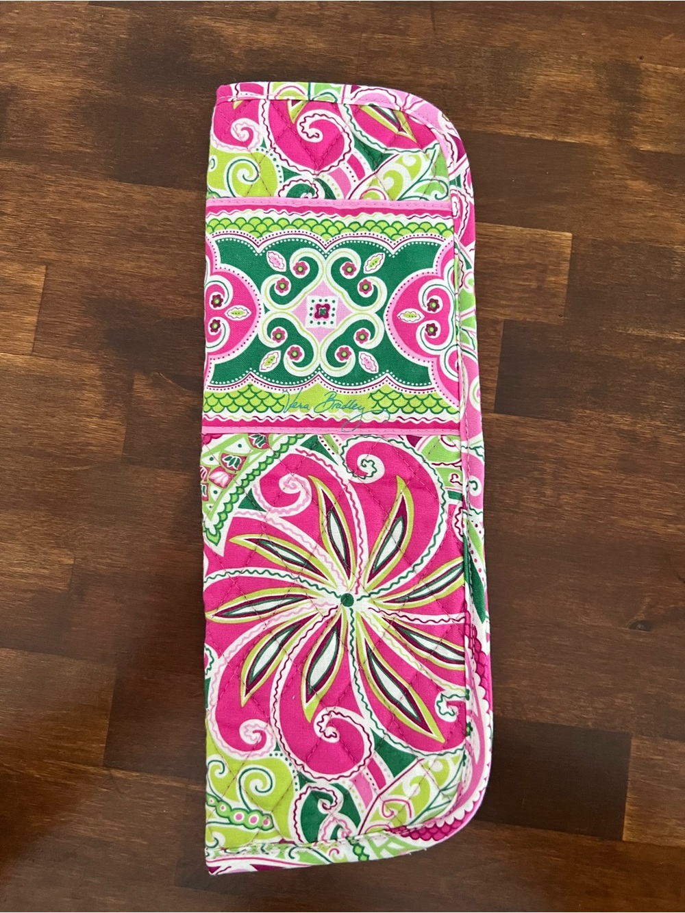 Vera Bradley Pinwheel Pink Hot Tools Sleeve